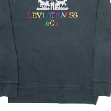 LEVI'S Mens Sweatshirt Black S