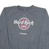 HARD ROCK CAFE Womens Sweatshirt Grey M
