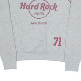 HARD ROCK CAFE Mens Sweatshirt Grey XS