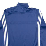 ADIDAS Mens Sweatshirt Blue High Neck S
