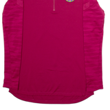 NIKE Barcelona Fc Mens Sweatshirt Maroon 1/4 Zip S