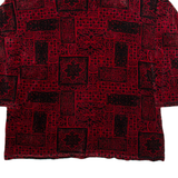 HESS NATUR Mens Sweatshirt Red High Neck M