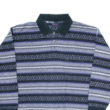 NICK TAYLOR Mens Sweatshirt Grey V-Neck L