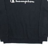 CHAMPION Womens Sweatshirt Blue XL