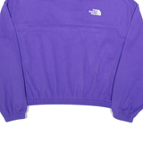 THE NORTH FACE Crop Womens Sweatshirt Purple L