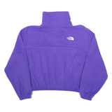 THE NORTH FACE Crop Womens Sweatshirt Purple L