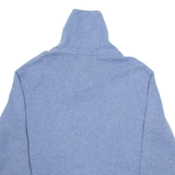 POLO RALPH LAUREN Mens Sweatshirt Blue Button Neck M