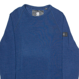 G-STAR Mens Sweatshirt Blue L