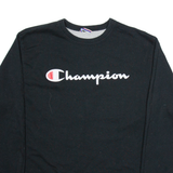 CHAMPION Mens Sweatshirt Black M
