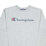 CHAMPION Mens Sweatshirt Grey S