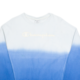 CHAMPION Womens Sweatshirt Blue L