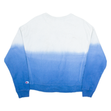CHAMPION Womens Sweatshirt Blue L
