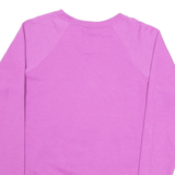CHAMPION Womens Sweatshirt Purple S