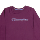 CHAMPION Womens Sweatshirt Purple XL