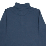 CARHARTT Brooke Womens Sweatshirt Blue 1/4 Zip L