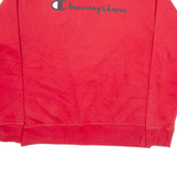 CHAMPION Mens Sweatshirt Red L