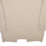 Womens Overcoat Jacket Beige L