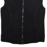 NIKE Womens Fleece Gilet Black XS