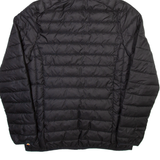 ELLESSE Womens Puffer Jacket Black Hooded UK 12