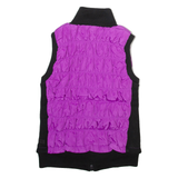 CALVIN KLEIN Womens Quilted Gilet Pink S