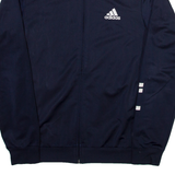 ADIDAS Mens Track Jacket Blue S