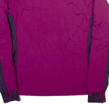 REEBOK Womens Jacket Purple Nylon M