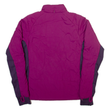 REEBOK Womens Jacket Purple Nylon M