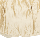 Womens Blazer Jacket Gold S