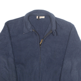 WOOLRICH Mens Fleece Jacket Blue L