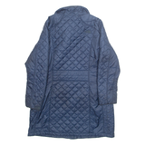 THE NORTH FACE Womens Quilted Coat Blue Diamond M