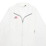 ADIDAS Womens Track Jacket White S