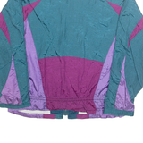 ATHLETIC WORKS Womens Shell Jacket Blue Nylon L