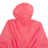 RUSSELL ATHLETIC Morehead Football Mens Rain Jacket Red Nylon USA Hooded L