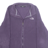 THE NORTH FACE Womens Fleece Jacket Purple L