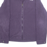 THE NORTH FACE Womens Fleece Jacket Purple L