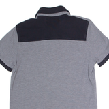 CALVIN KLEIN JEANS Mens Polo Shirt Grey M