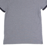 CALVIN KLEIN JEANS Mens Polo Shirt Grey M
