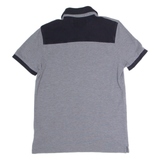 CALVIN KLEIN JEANS Mens Polo Shirt Grey M