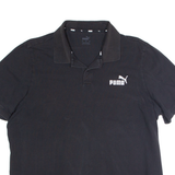 PUMA Mens Polo Shirt Black XL