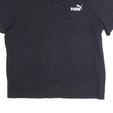 PUMA Mens Polo Shirt Black XL