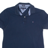 TOMMY HILFIGER Mens Polo Shirt Blue M