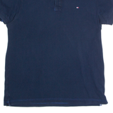 TOMMY HILFIGER Mens Polo Shirt Blue M