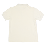 LACOSTE Womens Polo Shirt Yellow UK 12