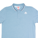 KAPPA Mens Polo Shirt Blue L