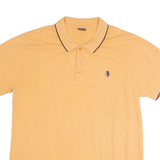 PCLUB Mens Polo Shirt Orange 2XL