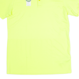 NIKE GOLF DRI FIT NEON Mens Polo Shirt Yellow S