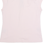 BURBERRY Womens Polo Shirt Pink L