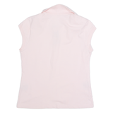 BURBERRY Womens Polo Shirt Pink L