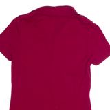 LACOSTE Womens Polo Shirt Red XS