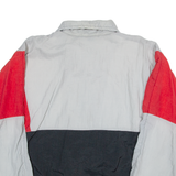 PACER SPORTSWEAR Womens Shell Jacket Grey Nylon 90s L